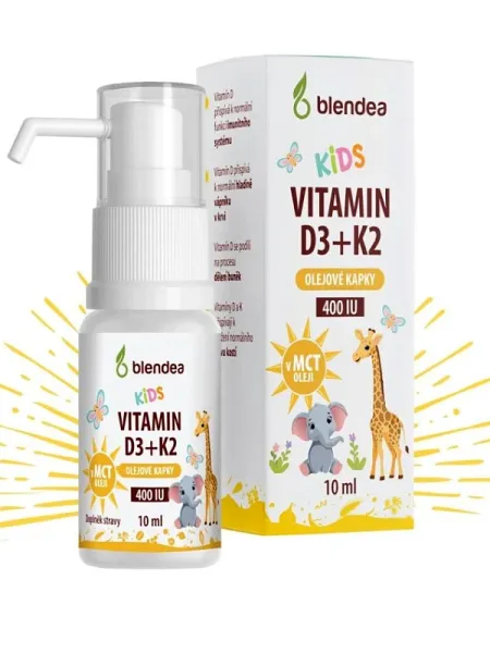 Blendea Kids Vitamin D3+K2 400 IU 10 ml