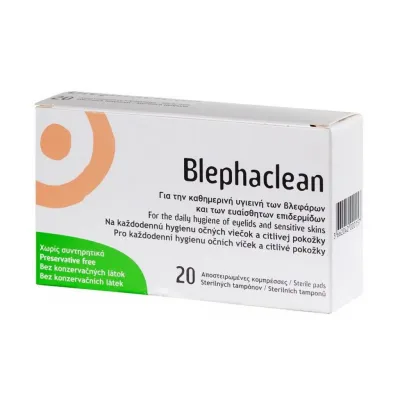 Blephaclean Sterile Tampone (Kompresse) 20 Stück