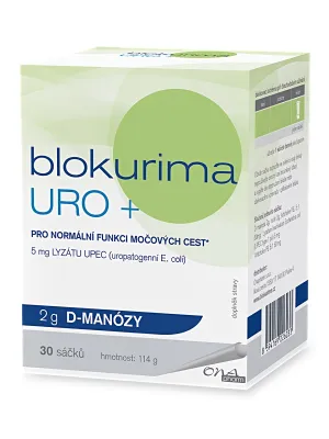 Blokurima URO+ 2 g D-Mannose 30 Beutel x 4 g