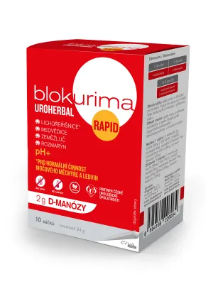 Blokurima Uroherbal Rapid 2 g D-Mannose 10 Beutel x 2.3 g