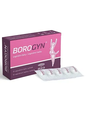 Borogyn Vaginalzäpfchen 10 Stück 2 g