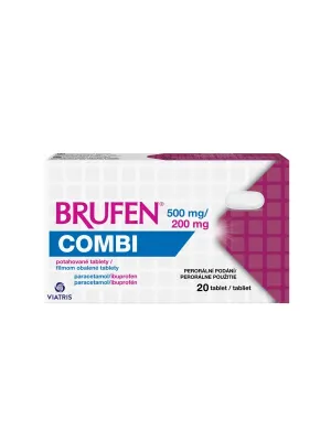 Brufen Combi 500 mg / 200 mg 20 Filmtabletten
