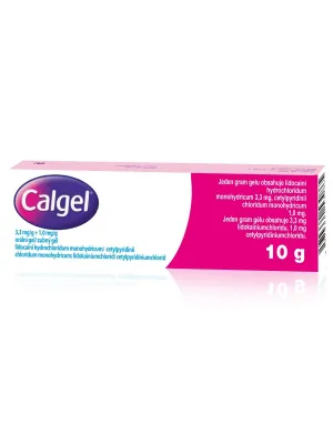 Calgel 3.3 mg/g + 1 mg/g Mundgel 10 g