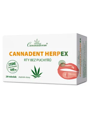 Cannaderm Cannadent HerpEX blasenfreie Lippen 28 Kapseln