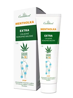 Cannaderm Mentholka EXTRA Hanfeinreibung 150 ml