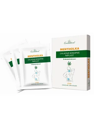 Cannaderm Mentholka kühlendes Hanfpflaster 3 Stück