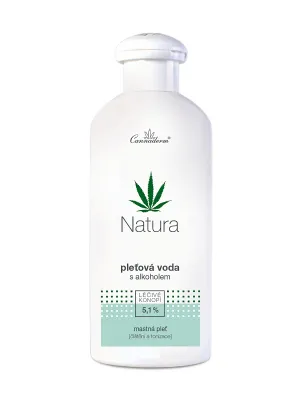 Cannaderm Natura Gesichtswasser für Fettige Haut 200 ml