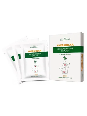 Cannaderm Thermolka wärmendes Hanfpflaster 3 Stück