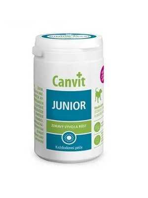 Canvit Junior für Hunde mit Lebergeschmack 230 Tabletten