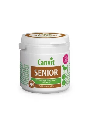 Canvit Senior für Hunde mit Lebergeschmack 100 Tabletten