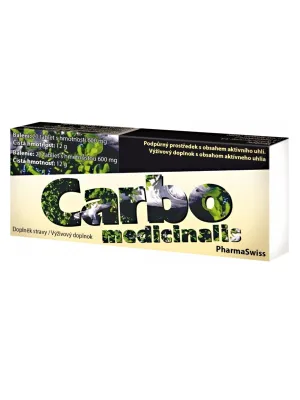 Carbo Medicinalis Pharmaswiss 20 Tabletten