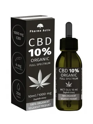 CBD 10% Full Spectrum 1000 mg Organic 10 ml