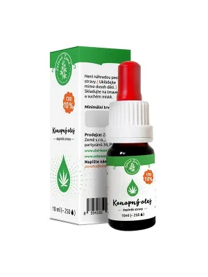 CBD 10% Öl Grüne Erde 10 ml Hanföl