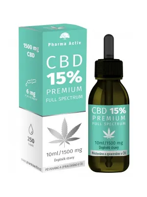 CBD 15% Full Spectrum 1500 mg Premium 10 ml