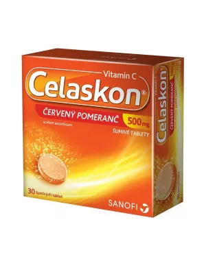 Celaskon 500 mg Blutorange 30 Brausetabletten