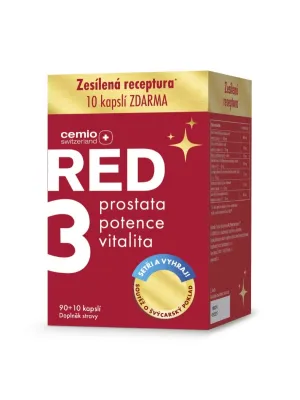 Cemio RED3 90+10 Kapseln Geschenk