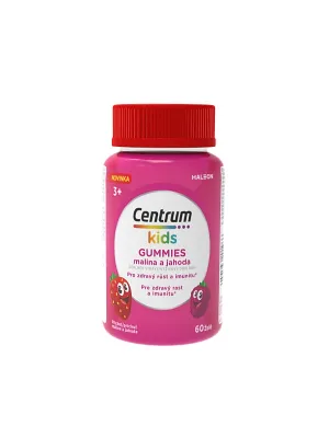 Centrum Kids Gummies Himbeer-Erdbeer-Gelee 60 Stück