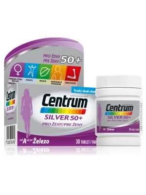 Centrum Silver 50+ für Frauen 30 Tabletten