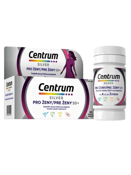 Centrum Silver für Frauen 50+ 90 Tabletten