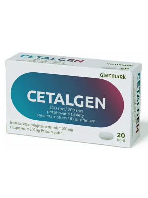 CETALGEN 500 mg/200 mg 20 Tabletten
