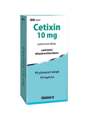 Cetixin 10 mg Cetirizin 30 Tabletten