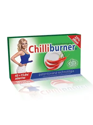 Chilliburner Unterstützung des Gewichtsverlustes 45 + 15 Tabletten Gratis