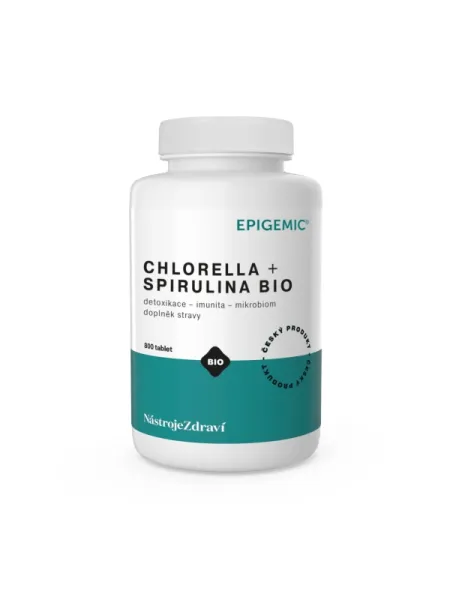 Chlorella+Spirulina BIO Epigemic® 800 Tabletten (200 g)