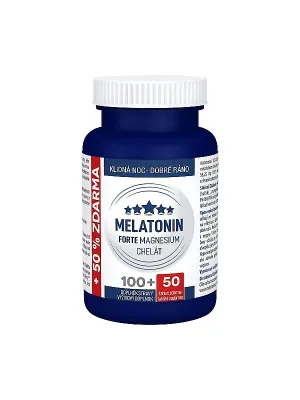Clinical Melatonin Forte Magnesium Chelat 100 Tabletten + 50 Tabletten Gratis