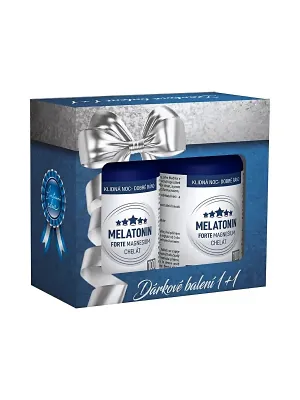 Clinical Melatonin Forte Magnesium Chelat 100 Tabletten + 100 Tabletten Gratis - Geschenkpackung