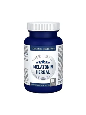 Clinical Melatonin Herbal 100 Tabletten