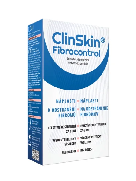 ClinSkin Fibrocontrol Pflaster zur Entfernung von Fibromen 3 Stück