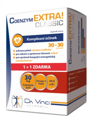 Coenzym Extra Classic 30 mg 30 + 30 Kapseln