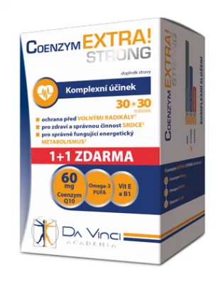 Coenzym Extra Strong 60 mg 30 + 30 Kapseln