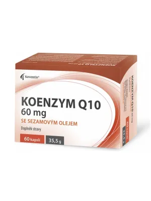Coenzym Q10 60 mg mit Sesamöl 60 Kapseln
