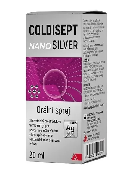 Coldisept nanoSilver Mundspray 20 ml
