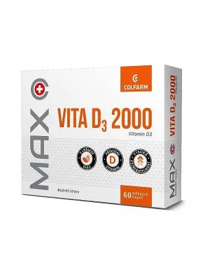 Colfarm MAX VITA D3 2000 60 Kapseln