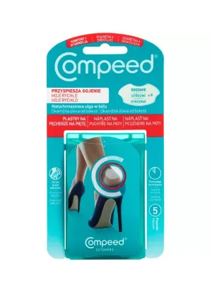 COMPEED Fersenblasenpflaster mittel 5 Stück