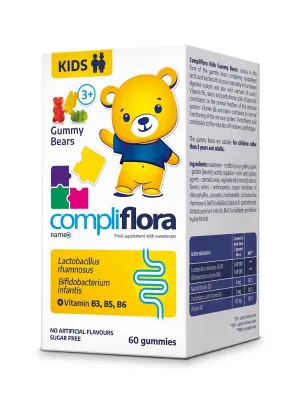 Compliflora KIDS Gelatinebärchen ab 3 Jahren 60 Stück