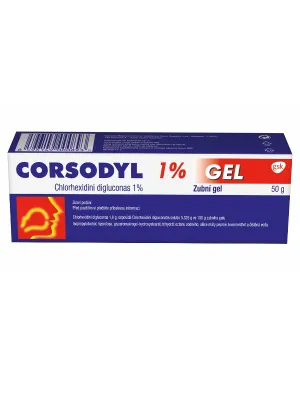 Corsodyl 1% Zahngel 50 g