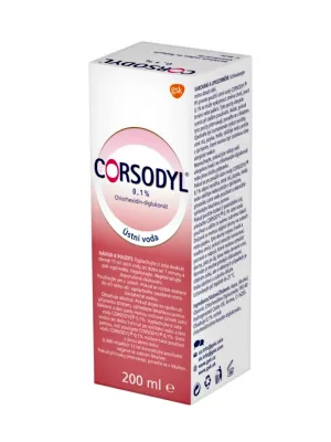 Corsodyl Mundwasser 0.1% 200 ml