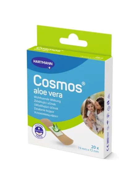 Cosmos Pflaster mit Aloe Vera 19 x 72 mm 20 Stück