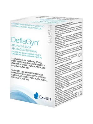 DeflaGyn Applikationsset 2 Applikatoren + Vaginalgel 150 ml