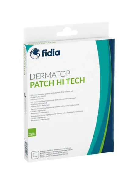 DERMATOP patch hi tech 10 x 10 cm 4 Stück