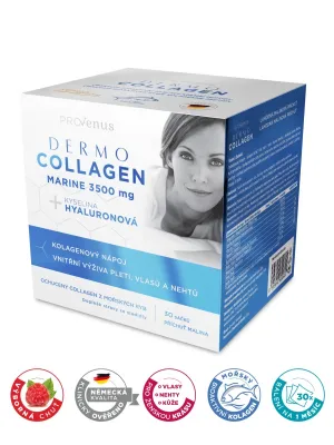 DermoCollagen Marine Provenus 30 Beutel mit Himbeergeschmack