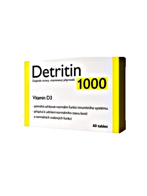 Detrin 1000 IU Vitamin D3 60 Tabletten