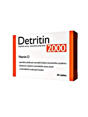 Detrin 2000 IU Vitamin D3 60 Tabletten