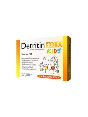 Detritin Kids 400 Ie Vitamin D3 30 Weiche Lutschtabletten