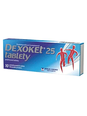 Dexoket 25 mg 10 Tabletten