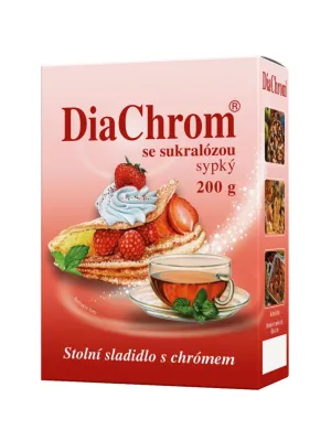 DiaChrom mit Sucralose kalorienarmer Süssstoff Pulver 200 g