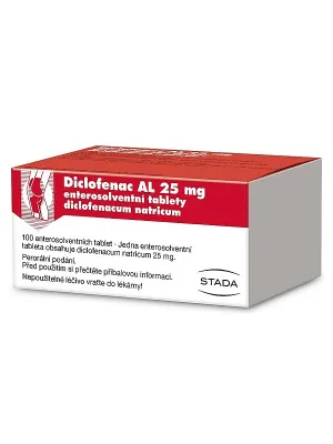 Diclofenac AL 25 mg enterosolvente Tablette 100 Tabletten